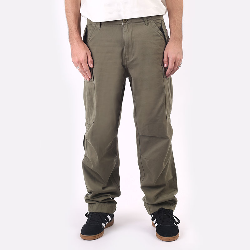 мужские зеленые брюки Alpha Industries M-65 Pant MBM52500C1-345-d olive - цена, описание, фото 4